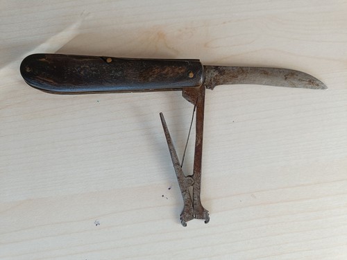 Raro coltello antico caccia - raro, da