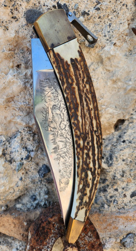 Coltello uso caccia - coltello, o