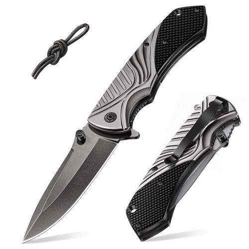 Iseyou coltello caccia lama - coltello,
