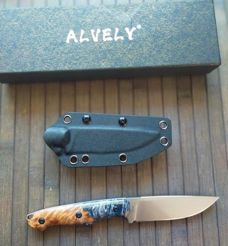 Coltello lama fissa alvely - coltello, a