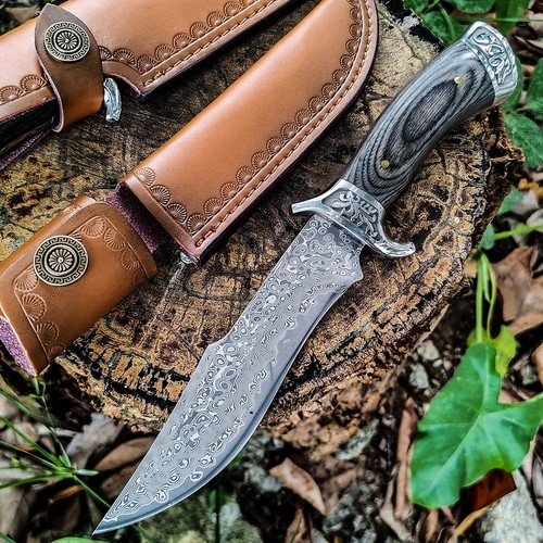 Coltello caccia damascato - da,