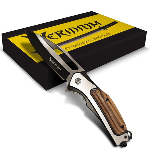 Coltello pieghevole tascabile - coltello,