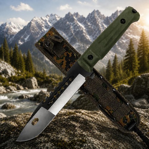 Coltello caccia con - da,